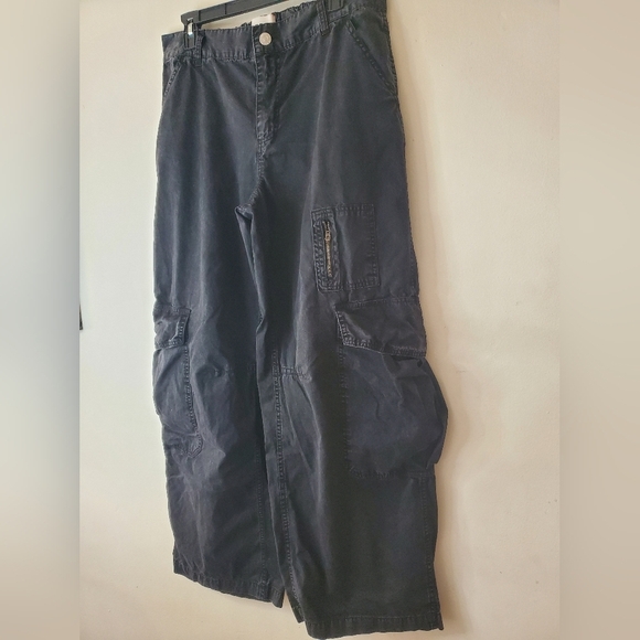 BDG Rae Carpenter Pants Size 12 Womens Washed Black - Picture 4 of 16